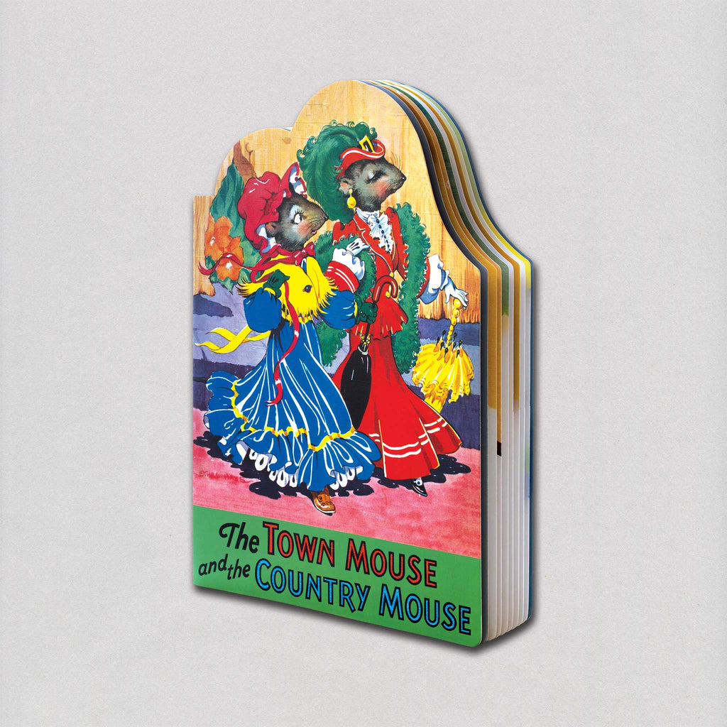The Town Mouse & Country Mouse - Children's Shape Book
