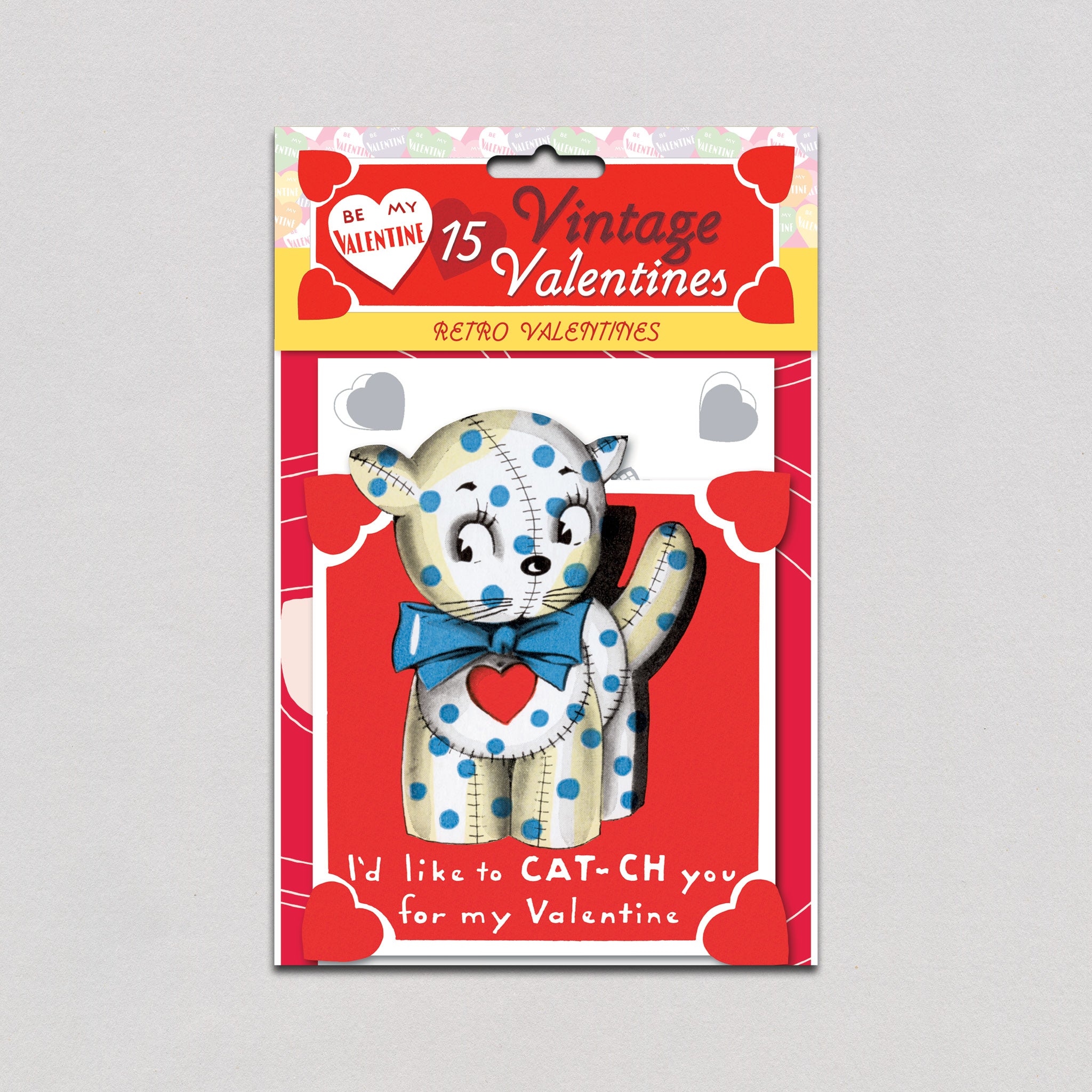 Retro Valentines - Valentines Greeting Card Packet – Laughing