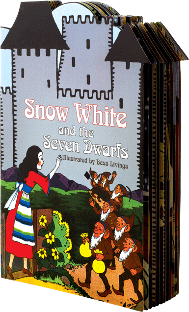 Snow White and the Seven Dwarfs - Children's Shape Book