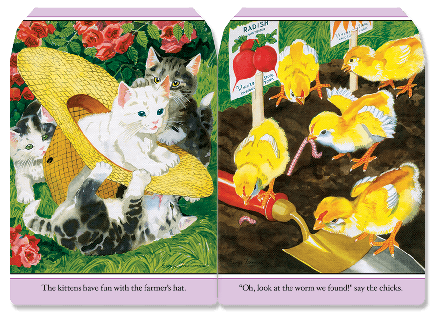 Farm Babies - Children's Shape Book