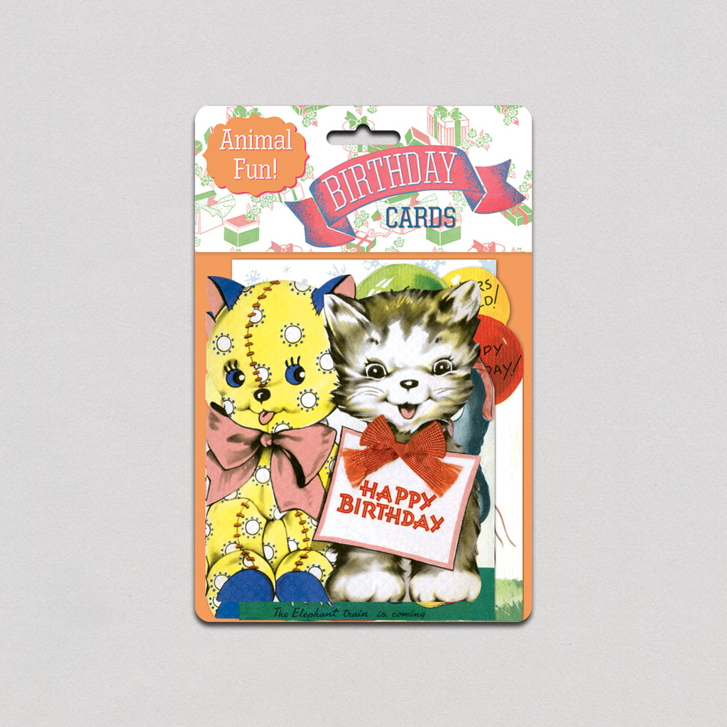 Animal Fun Time - Birthday Card Packet