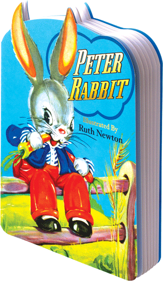 Peter Rabbit - Children's Shape Book