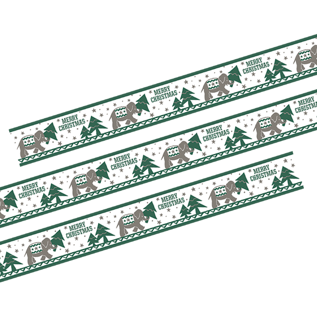 Christmas Elephant - Decorative Tape