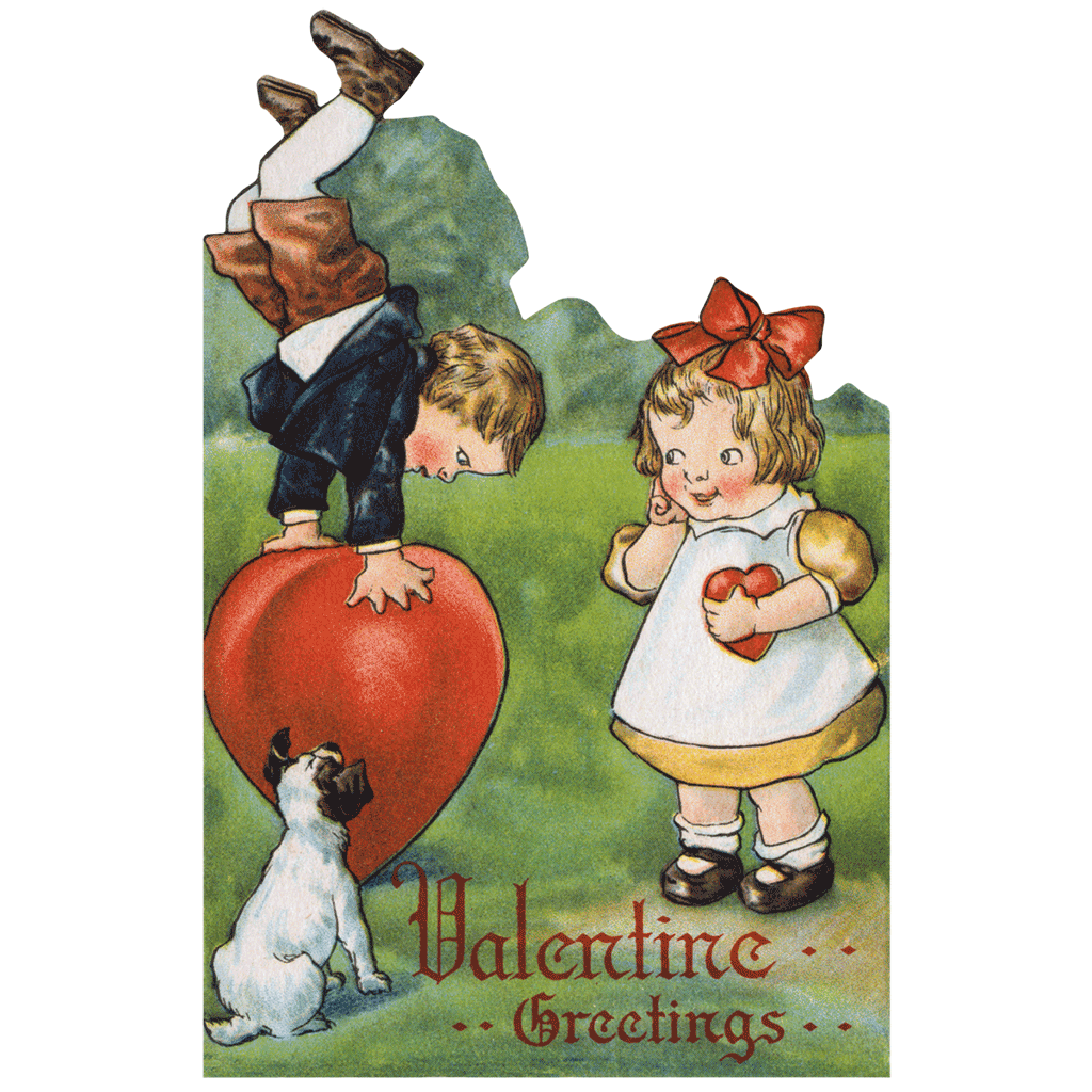 Vintage Valentine's Day Cards Collection