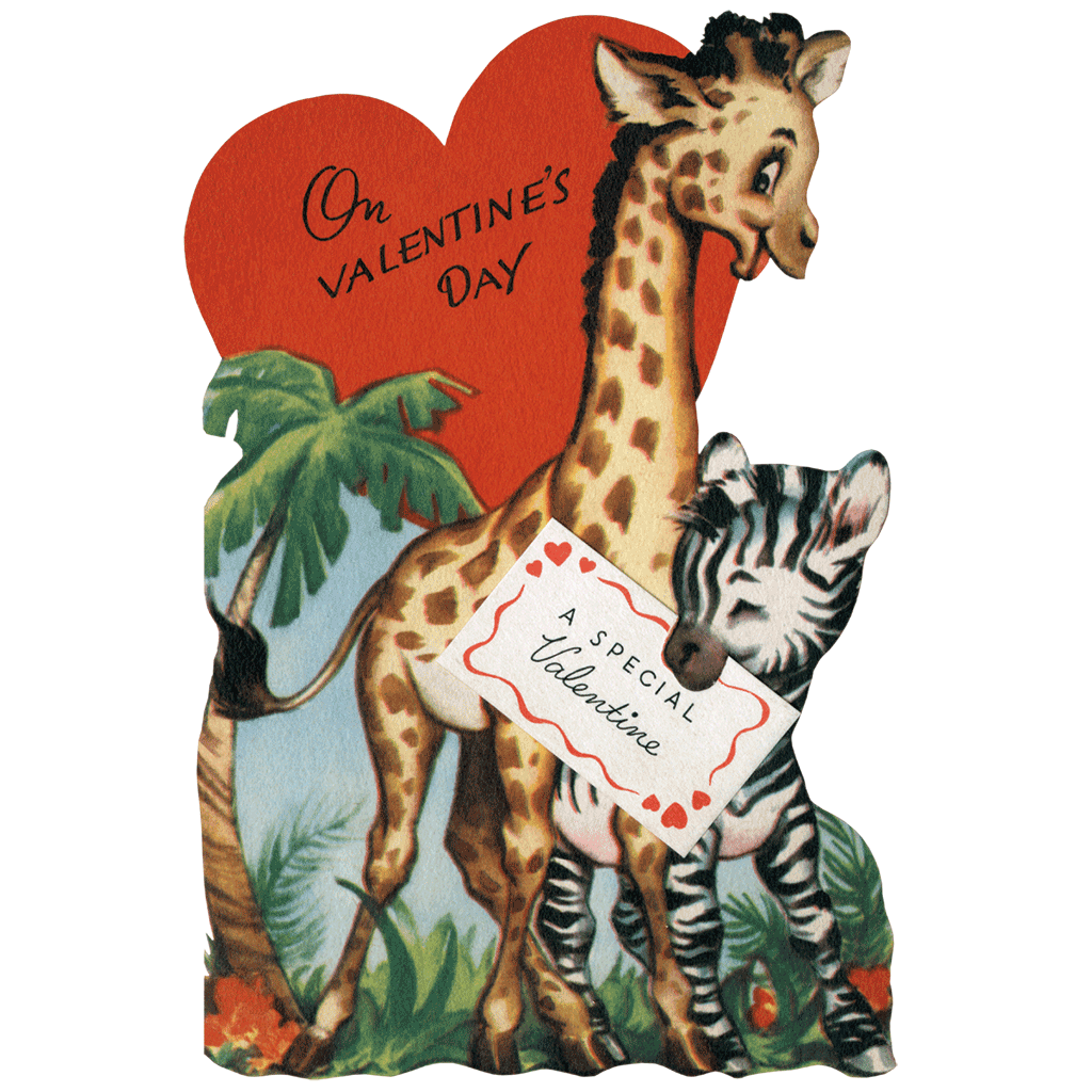 Retro Valentines - Valentines Greeting Card Packet – Laughing
