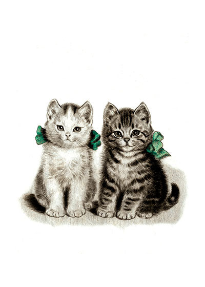 Adorable Kittens - Friendship Greeting Card