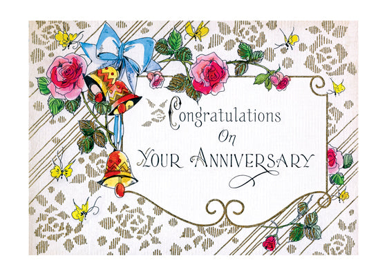 Congratulations on Your Anniversary - Anniversary Greeting Card