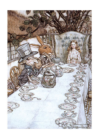 The Mad Teaparty - Storybook Classics Greeting Card