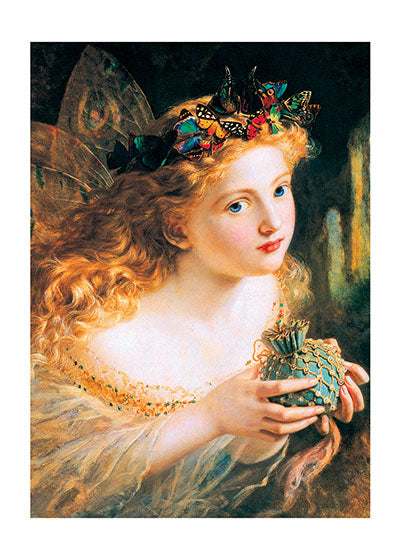 A Fairy Queen With Butterfly Crown - Fairies Greeting Card