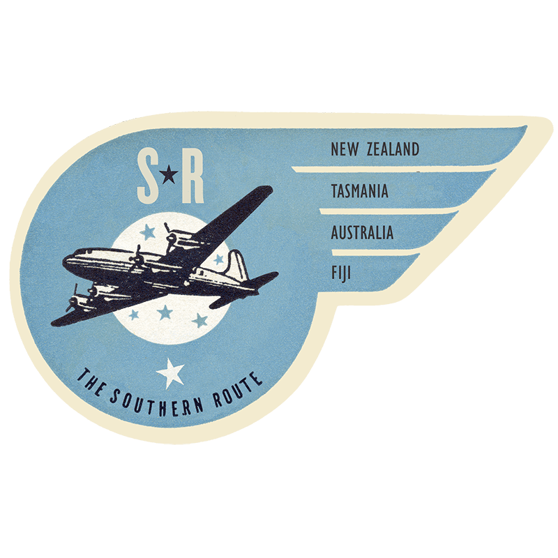 World Traveller - Travel Label Sticker Box – Laughing Elephant