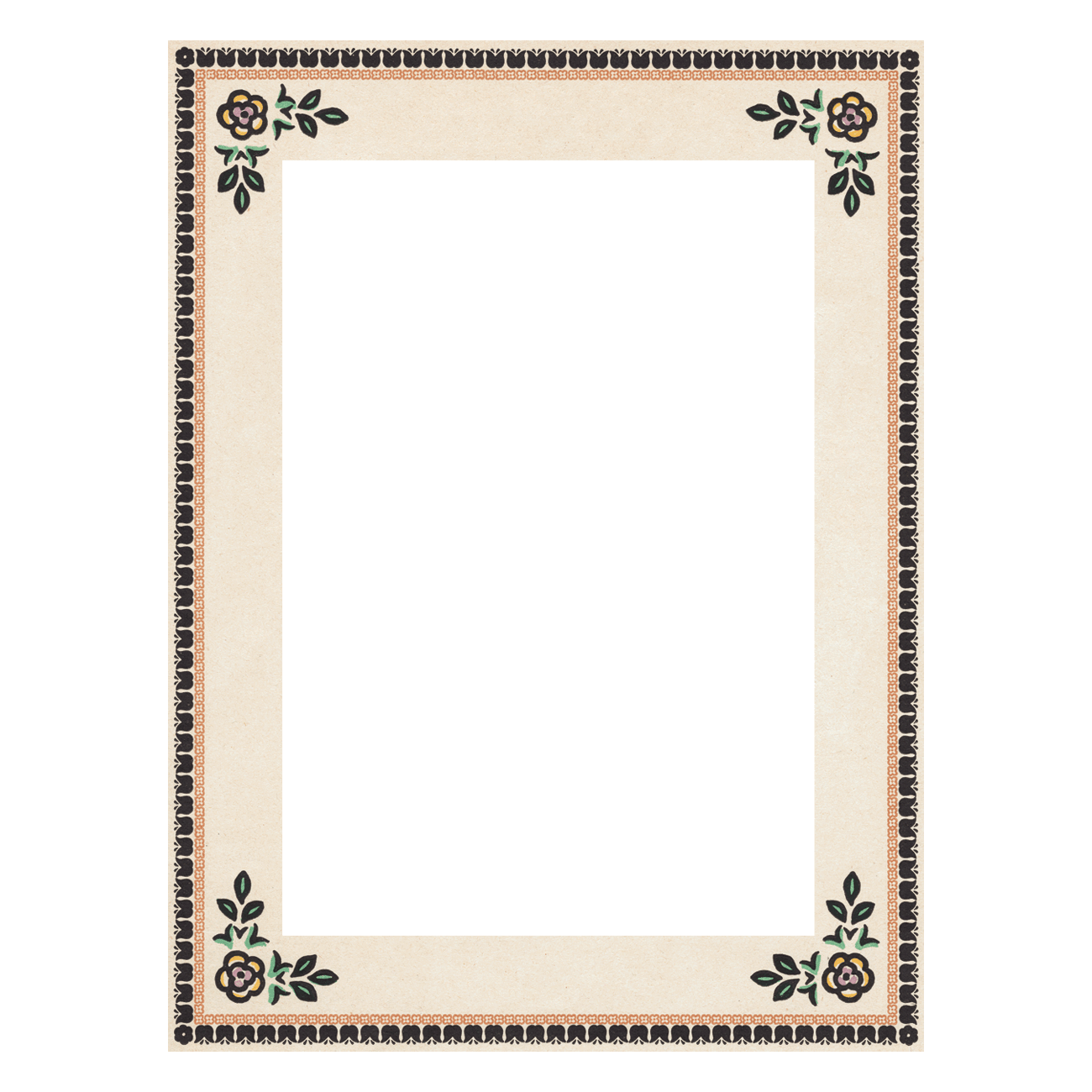 Sticker Border Setting Decorative Borders - Everyday Sticker Pack – Laughing Elephant