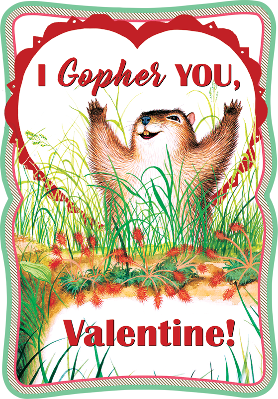 15 Modern Storybook Valentines - Little Golden Book - Valentines Greeting Card Packet