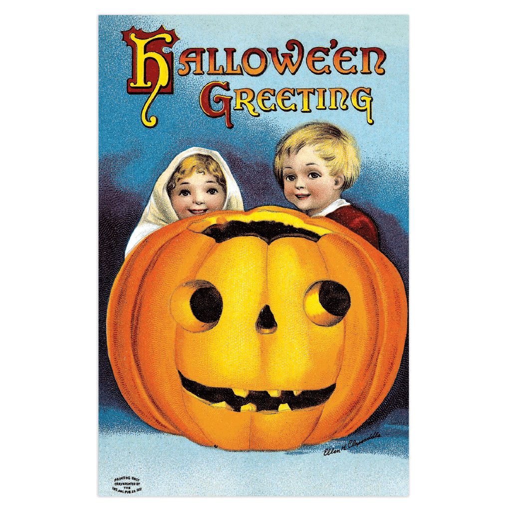 Halloween Postcard Box 36 Unique Vintage Postcards Laughing Elephant Halloween Postcard Box 36 Unique Vintage Postcards Laughing Elephant