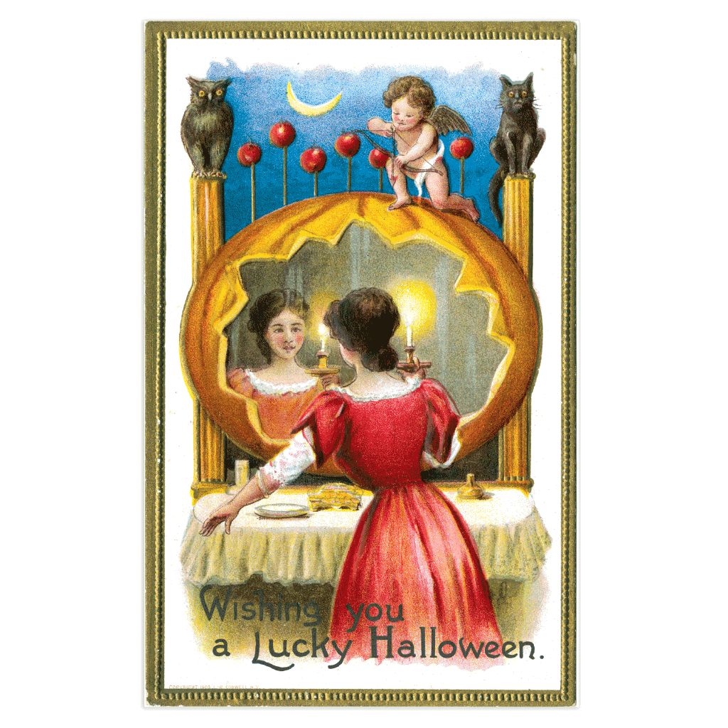 Halloween Postcard Box - 36 Unique Vintage Postcards – Laughing
